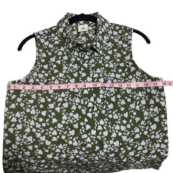 Cabi #3614 Keepsake Sleeveless Blouse Size Small - Picture 10 of 12